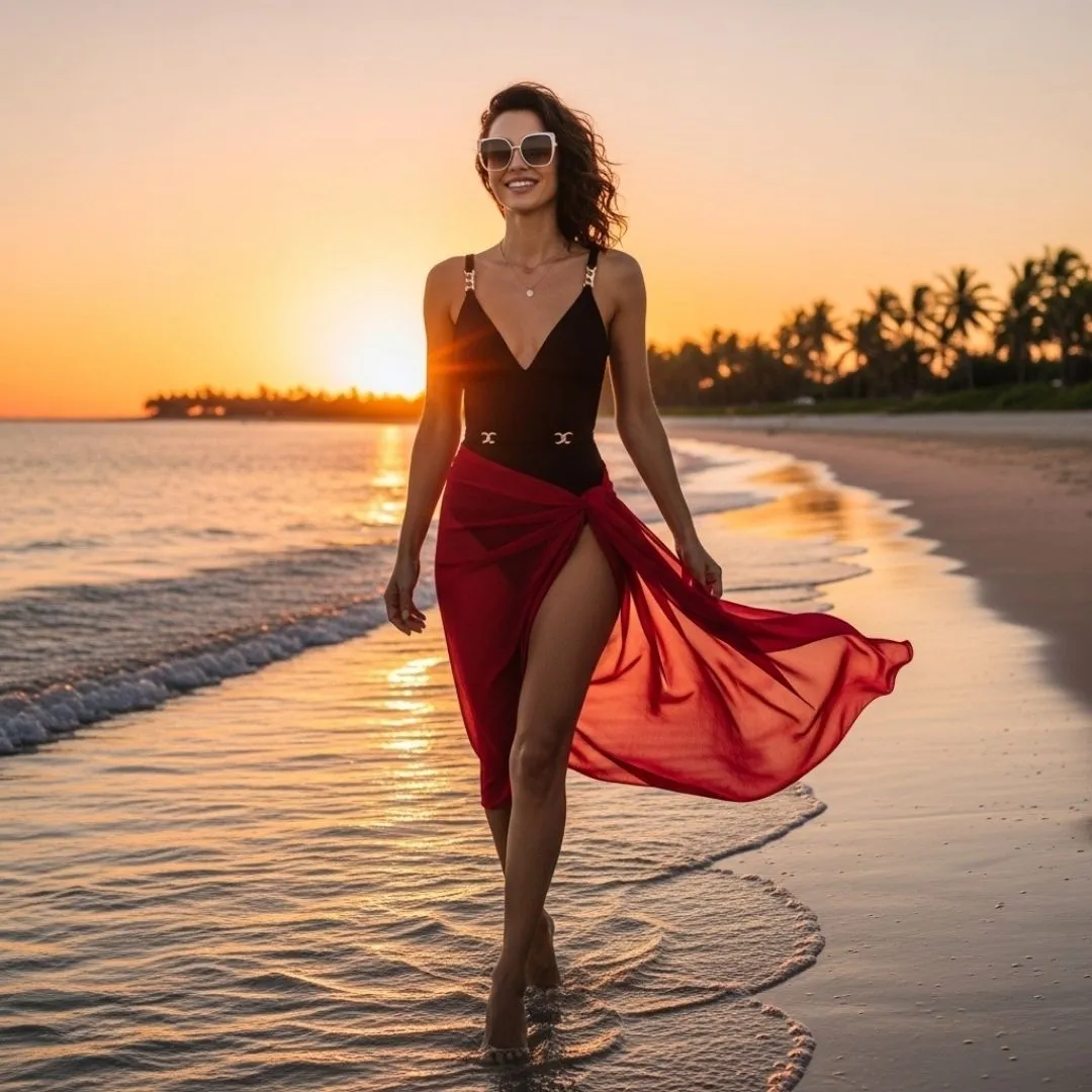 Maiôs luxuosos para praia