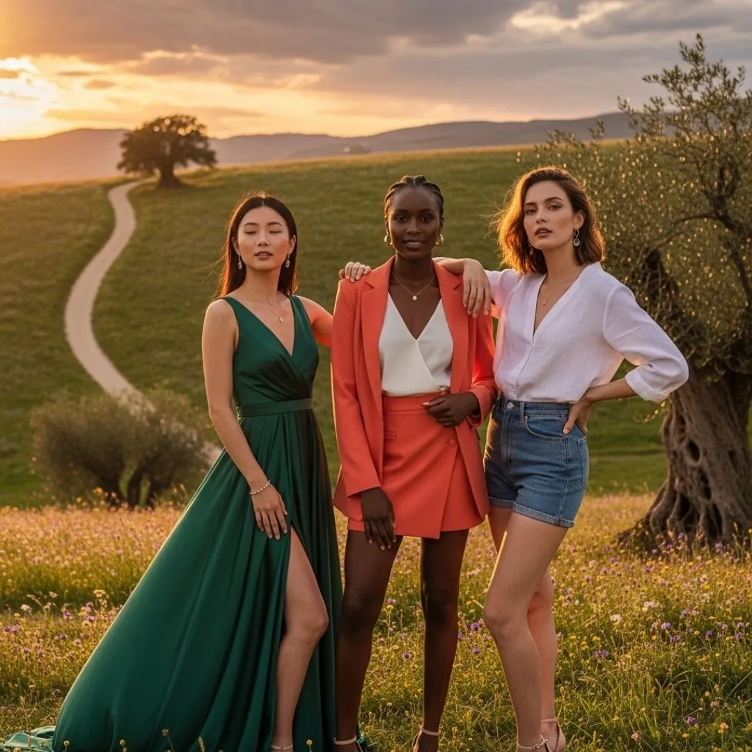 Roupas femininas elegantes da Klyvorenza