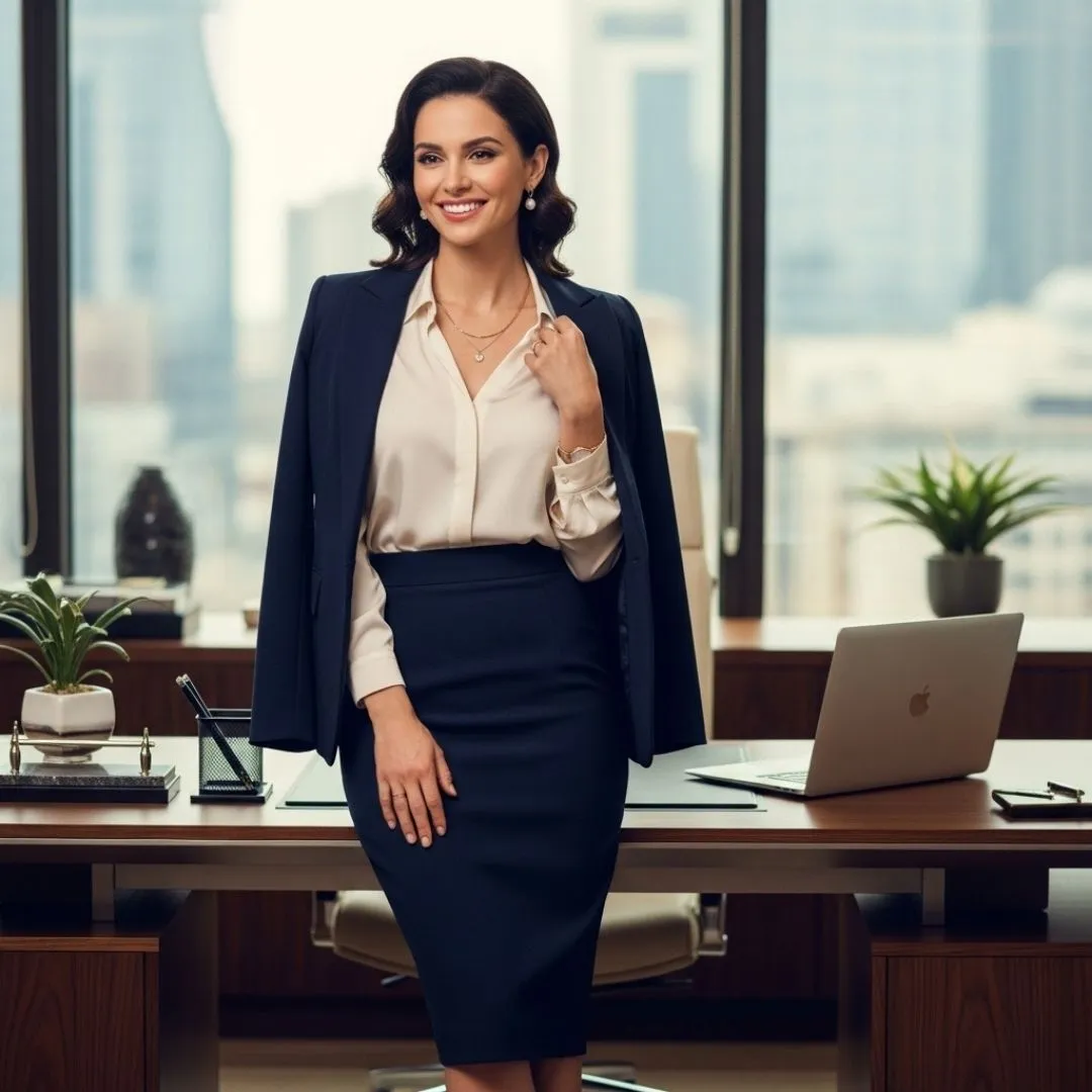 Saias lápis elegantes